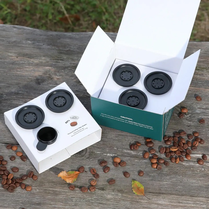 Nano portable espresso machine filter baskets kit Outin A000012 — 3
