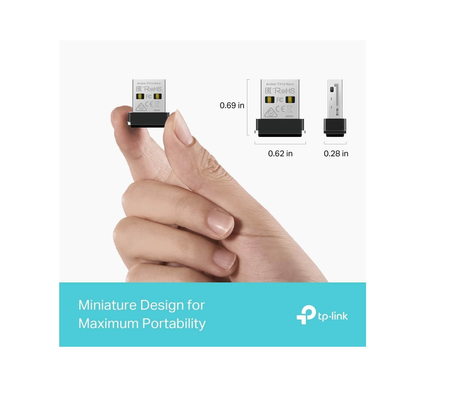 WiFi-адаптер TP-Link Archer TX1U AX300 — 4