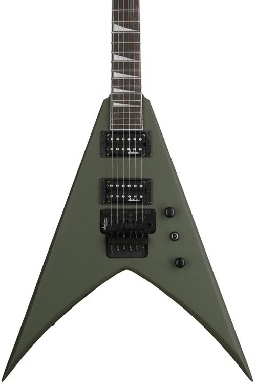 Jackson JS32 King V Electric Guitar Matte Army Drab — 3
