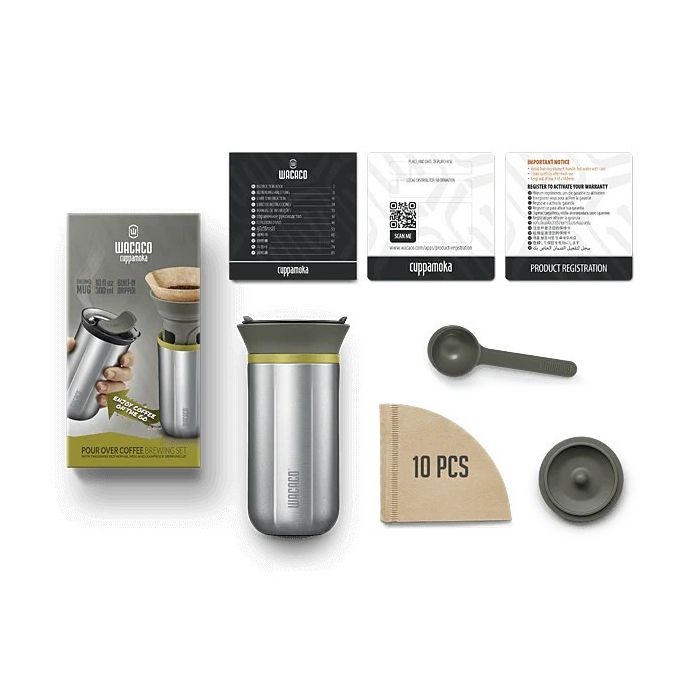 Wacaco Cuppamoka portable coffee machine — 2