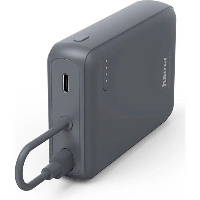 “Travel Power Pack with Cable 10000mAh 2 Outputs: 2x USB-C Anthracite 201739 — 3