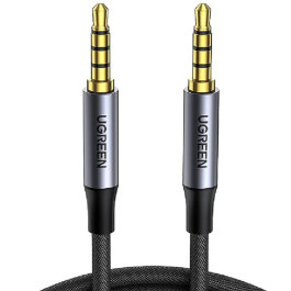 UGREEN 3.5mm 4-Pole M M Audio Cable Alu Case 20785 — 2