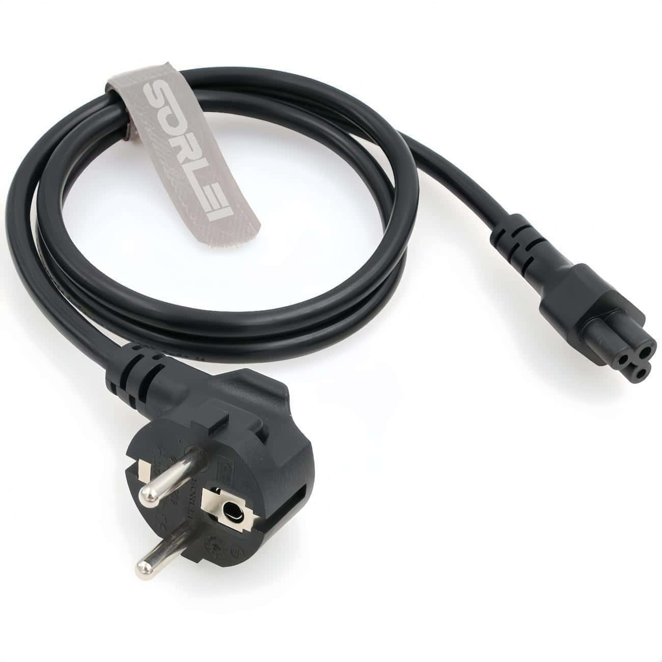 Power cord C5 for notebook CEE7-C5 power cable — 4