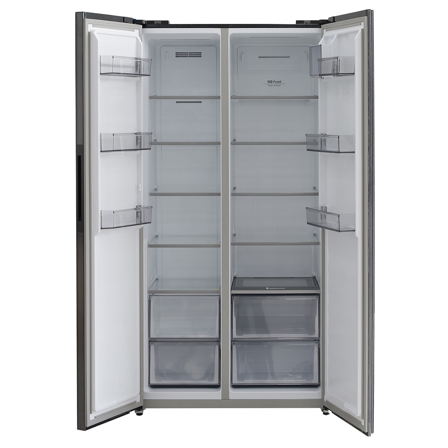 Refrigerator HOFFMANN HR605NFSBS- -GLASS — 5