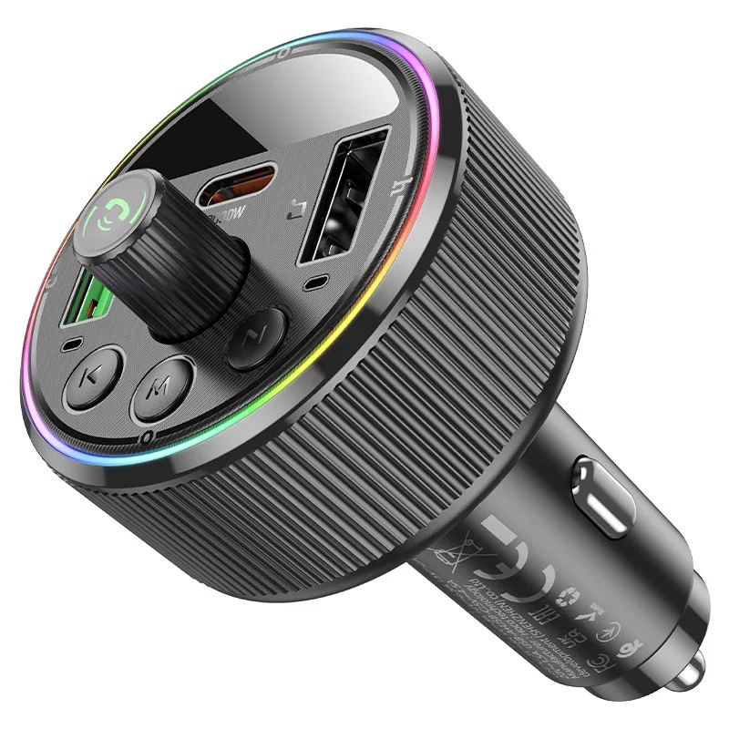 Car charger “E82 Guerrero PD30W QC3.0 with wireless — 2