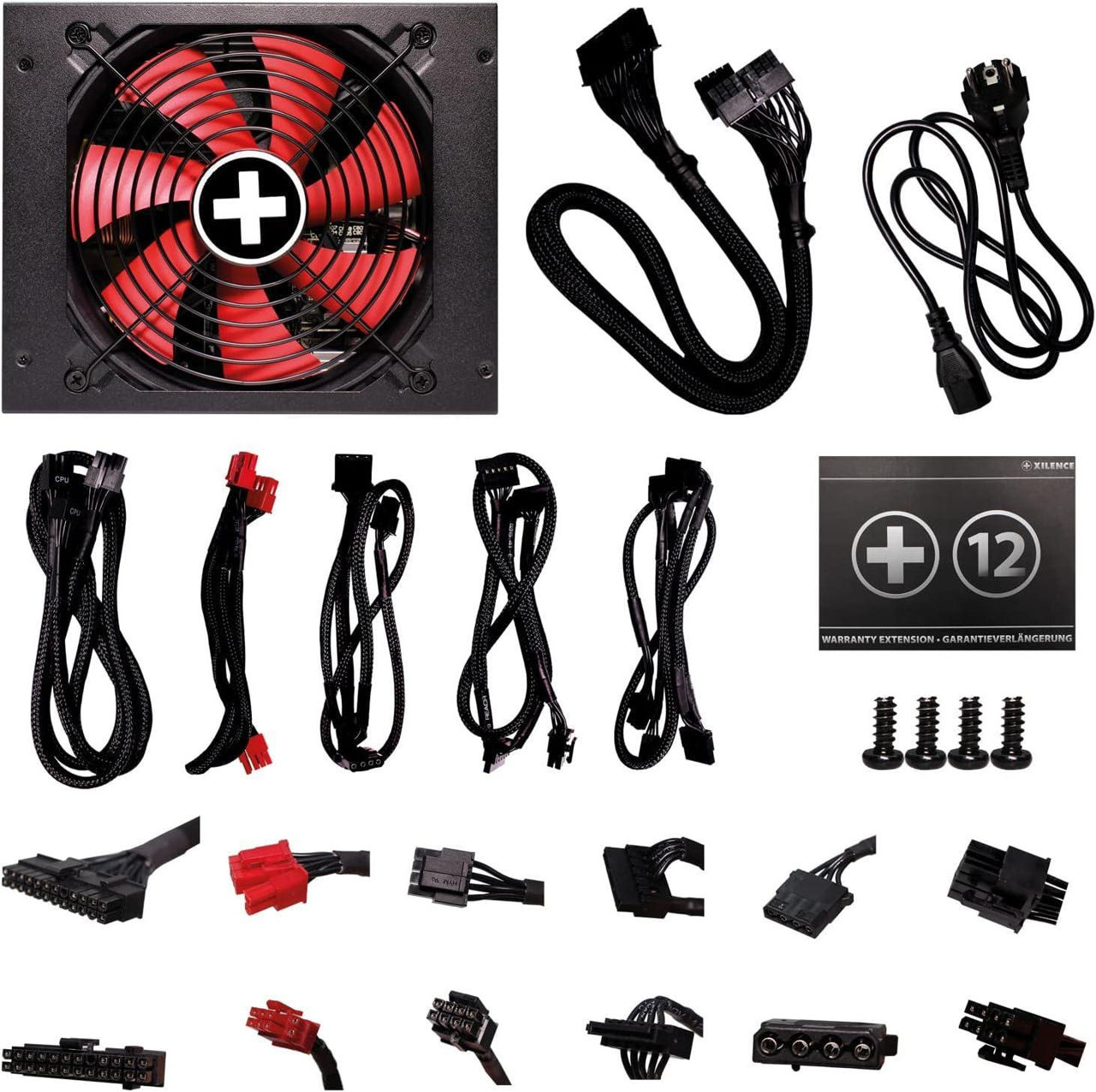 Power supply XILENCE XP1250MR9 Modular XN178 80+ GoldFull Modular — 3