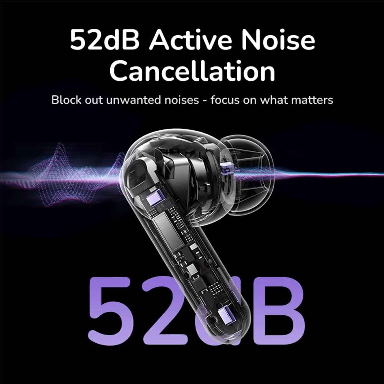 TWS headphones UGREEN WS211 HiTune T6 ANC WH 55137 — 7