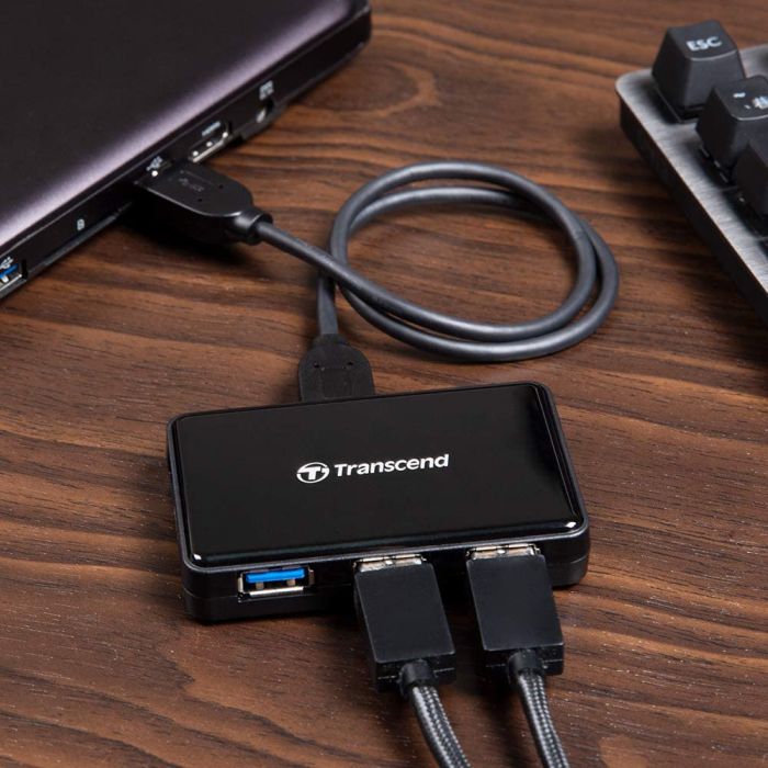 Transcend USB HUB USB 3.1 TS-HUB3K — 5