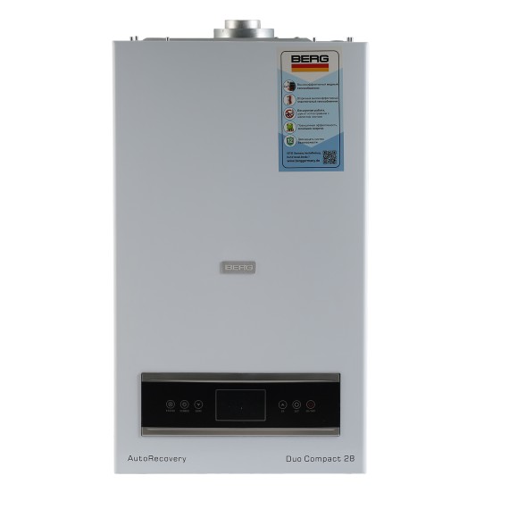Gas boiler BERG DUO COMPACT 28 WITHOUT FLUE PIPE — 3