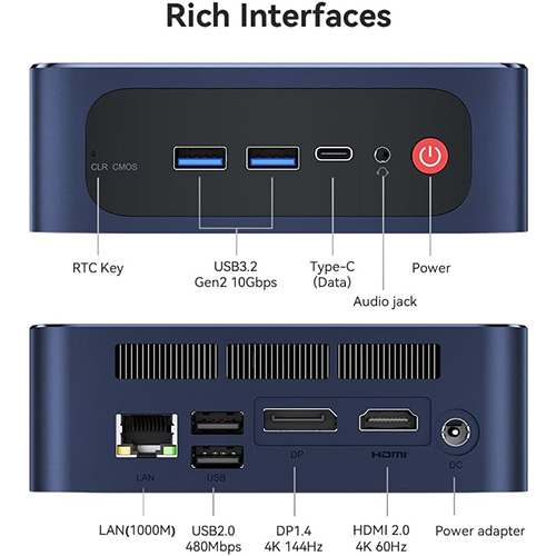 Beelink SEI12 Intel WiFi 6 BT 5. SSD Win11 — 3