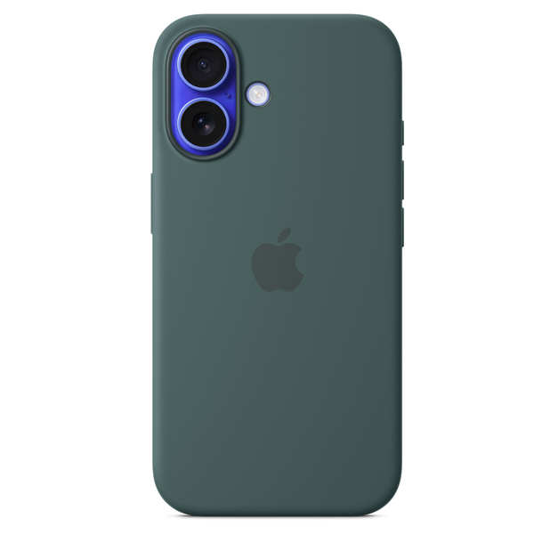 iPhone 16 Plus Silicone Case with MagSafe, Lake — 5