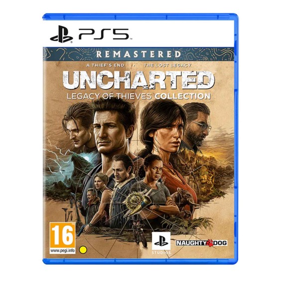 Game cd PLAYSTATION Unchartered Legacy Of Thieves Collection — 2