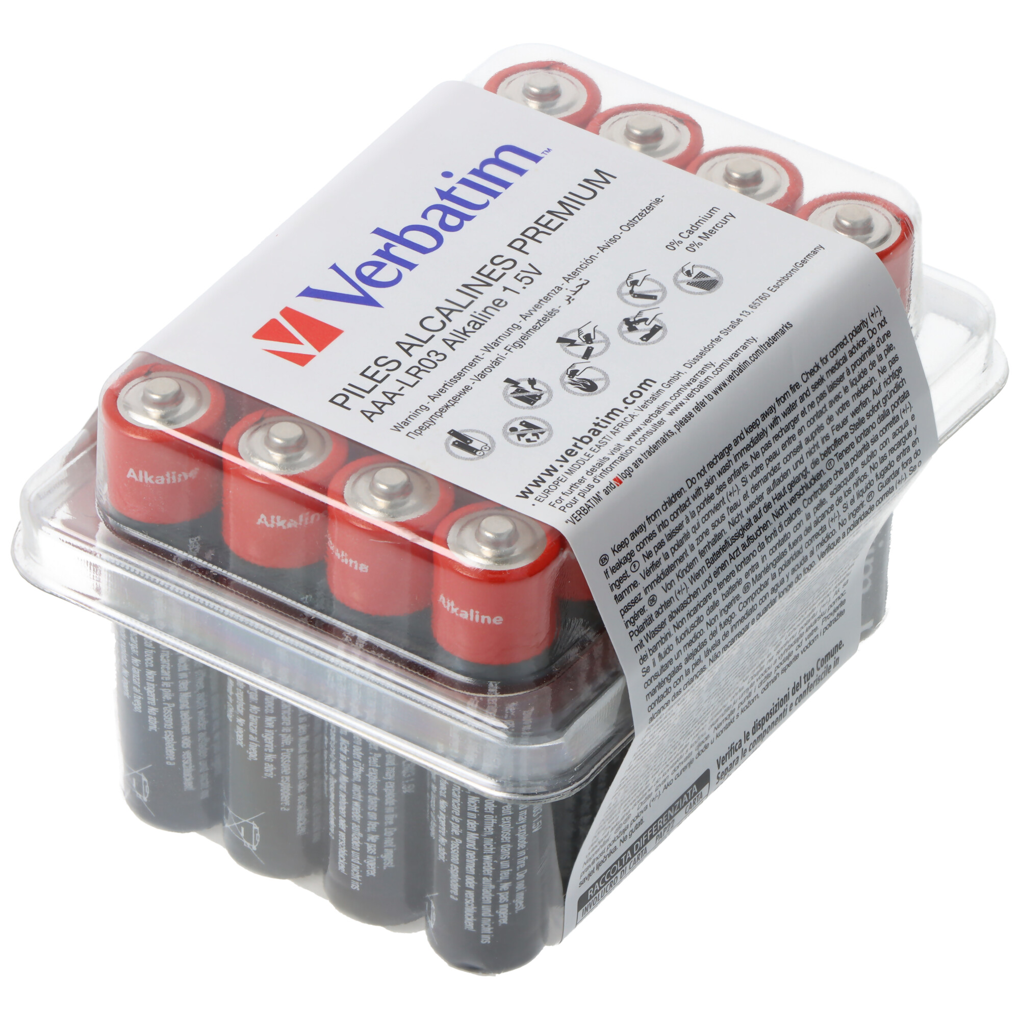 Verbatim AAA Alkaline Battery 1.5V AAA Battery — 2