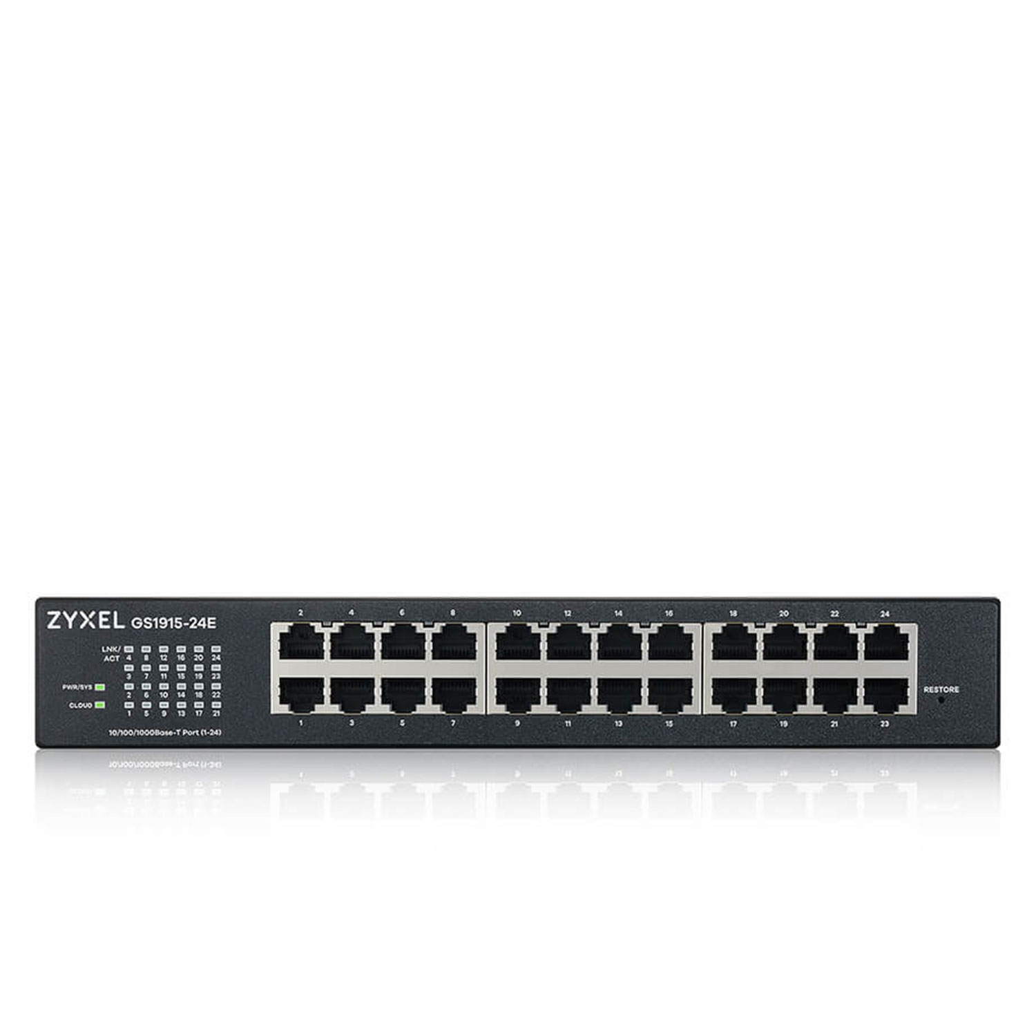 Network switch ZYXEL NebulaFlex GS1915-24E Smart L2 Gigabit 24xRJ-45 Rack 19 GS1915-24E-EU0101F — 3