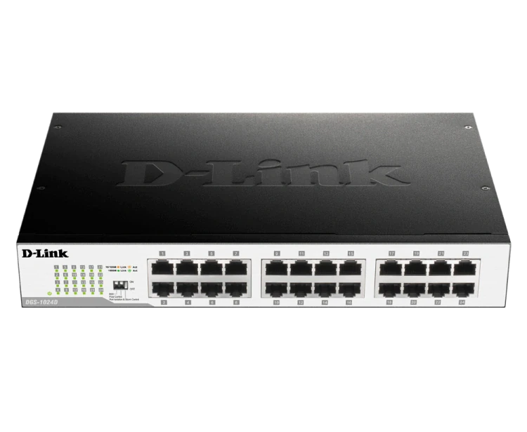 Network switch D-Link DGS-1024D — 3