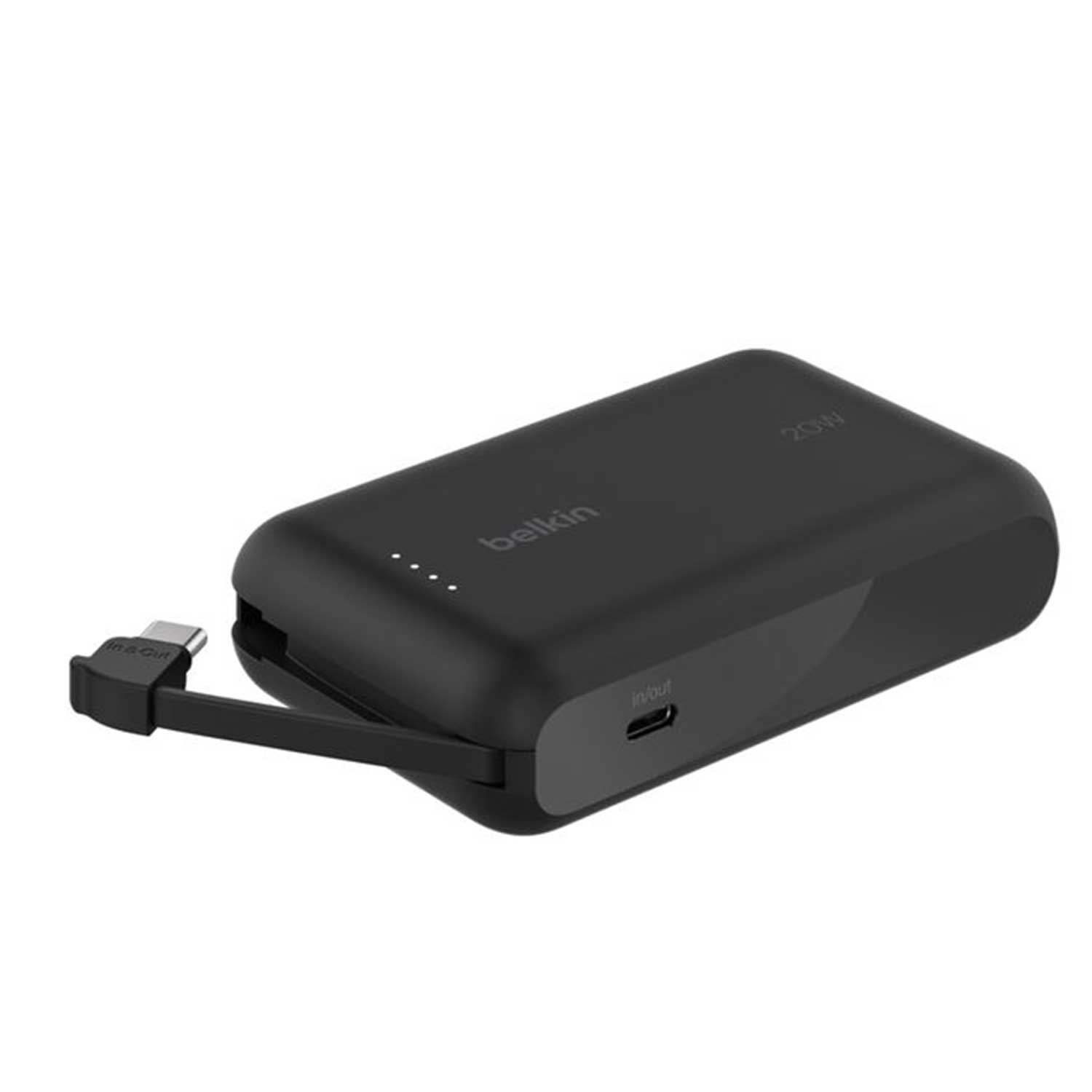 Power bank Belkin 10000 mAh with cable BPB021HQBK — 4