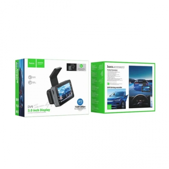 Hoco 3-inch screen 720P Driving Recorder DV9 Metal — 3
