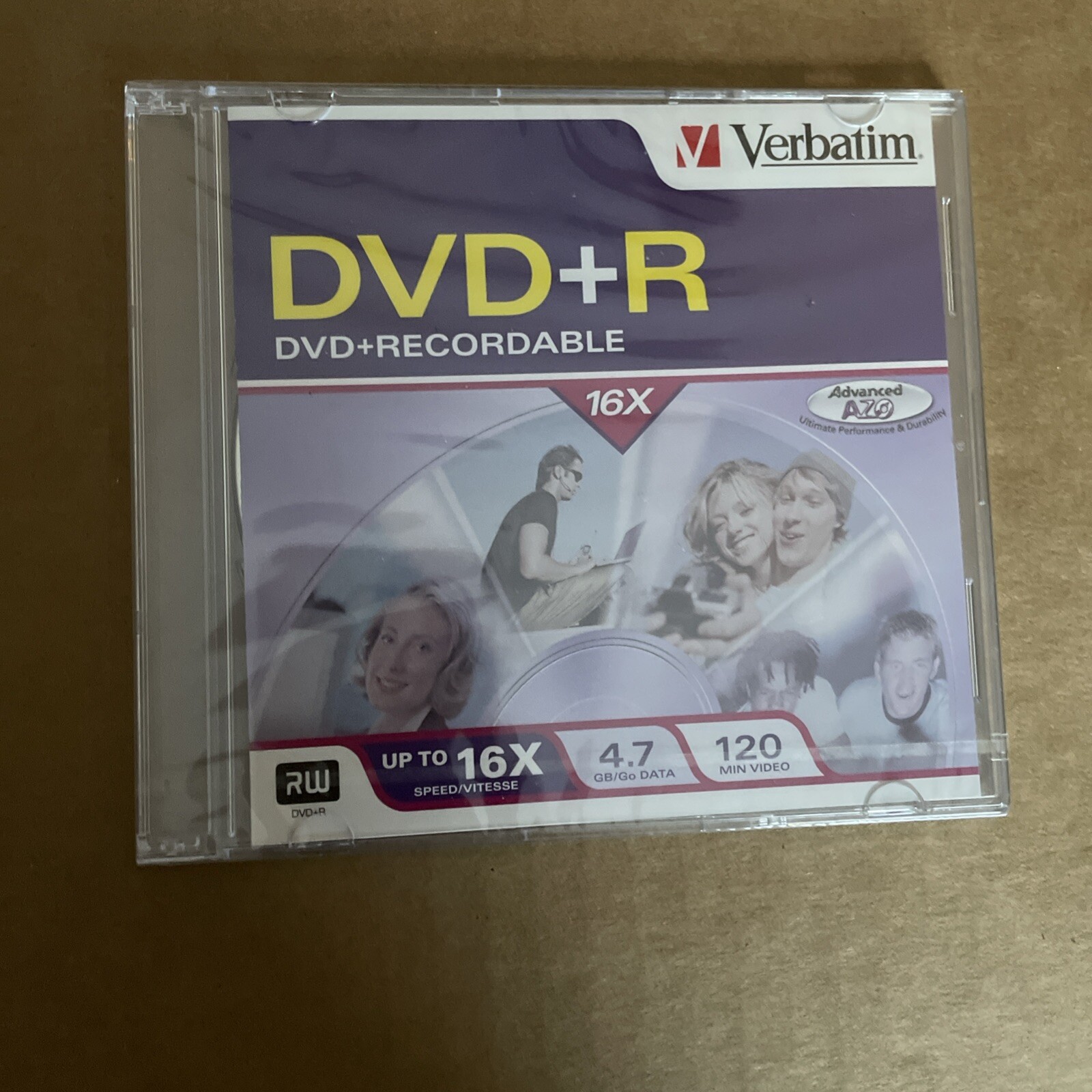 Blank DVD Verbatim 1 box 1x 8x 16x
