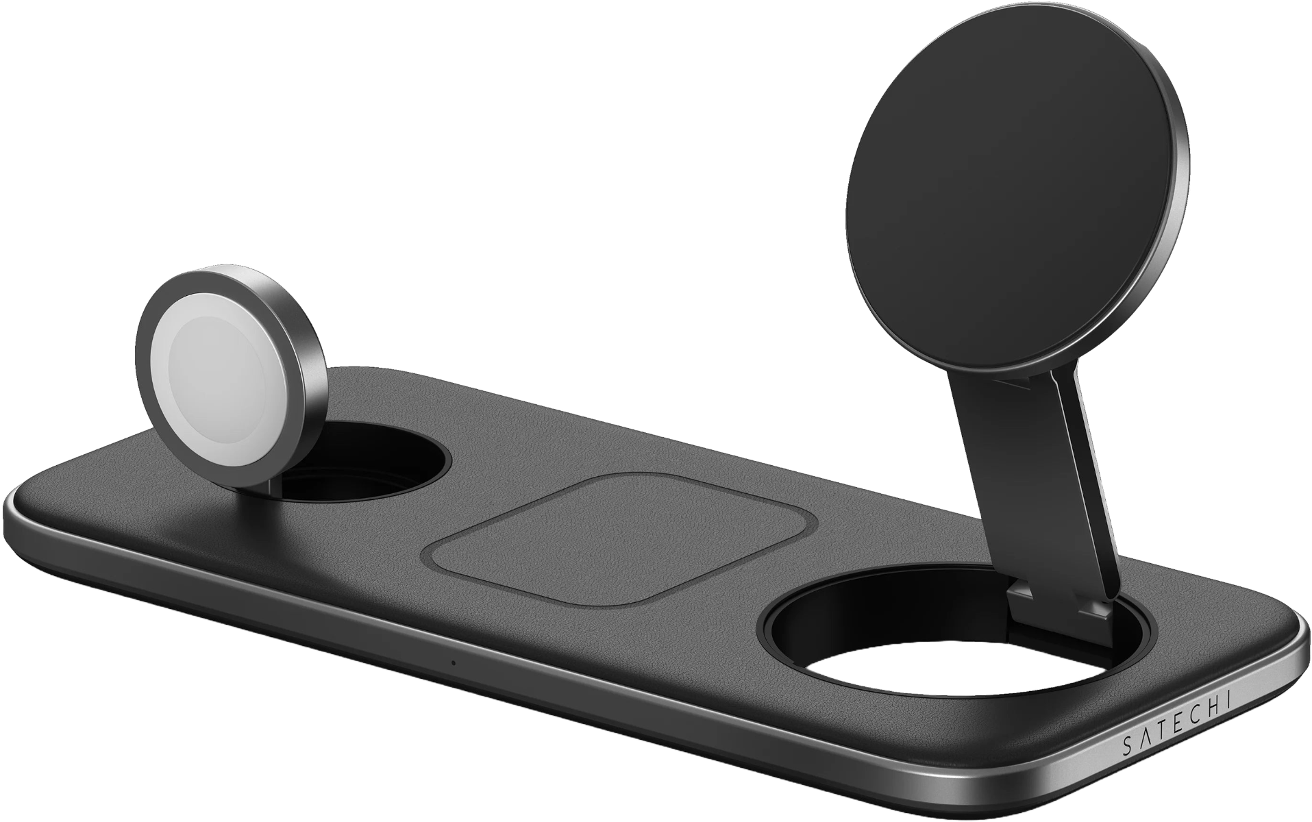 Wireless charging pad SATECHI Qi2 Trio Type A C ST-QTPM-EA — 2
