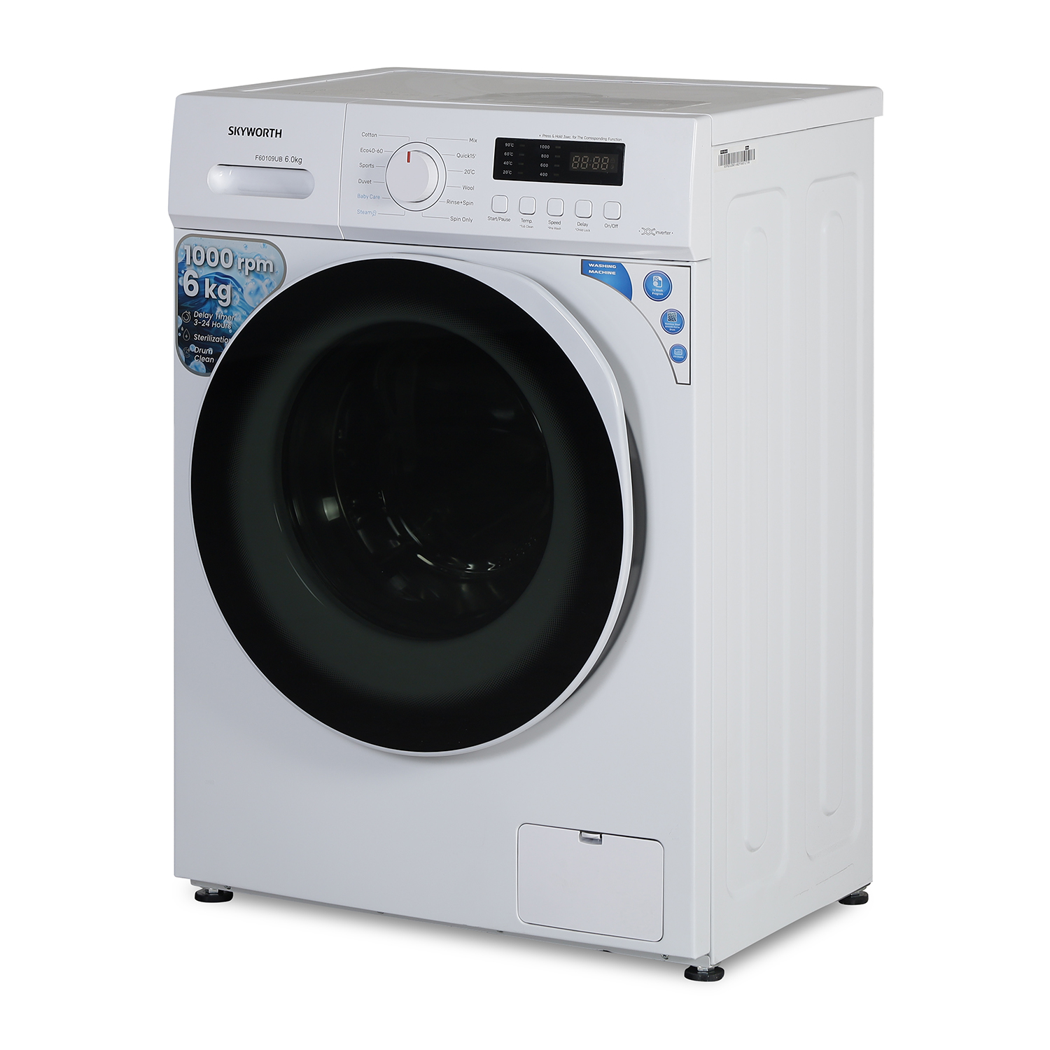 Washing machine SKYWORTH F60109UB 6KG — 2