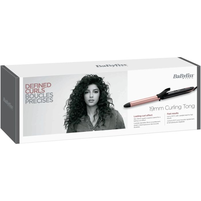 Babyliss C450E 210C 19mm hair multi-styler curls — 3