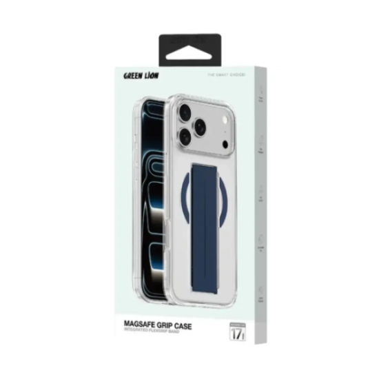 Lion MagSafe Leather Grip Case For iPhone 17 Pro — 6