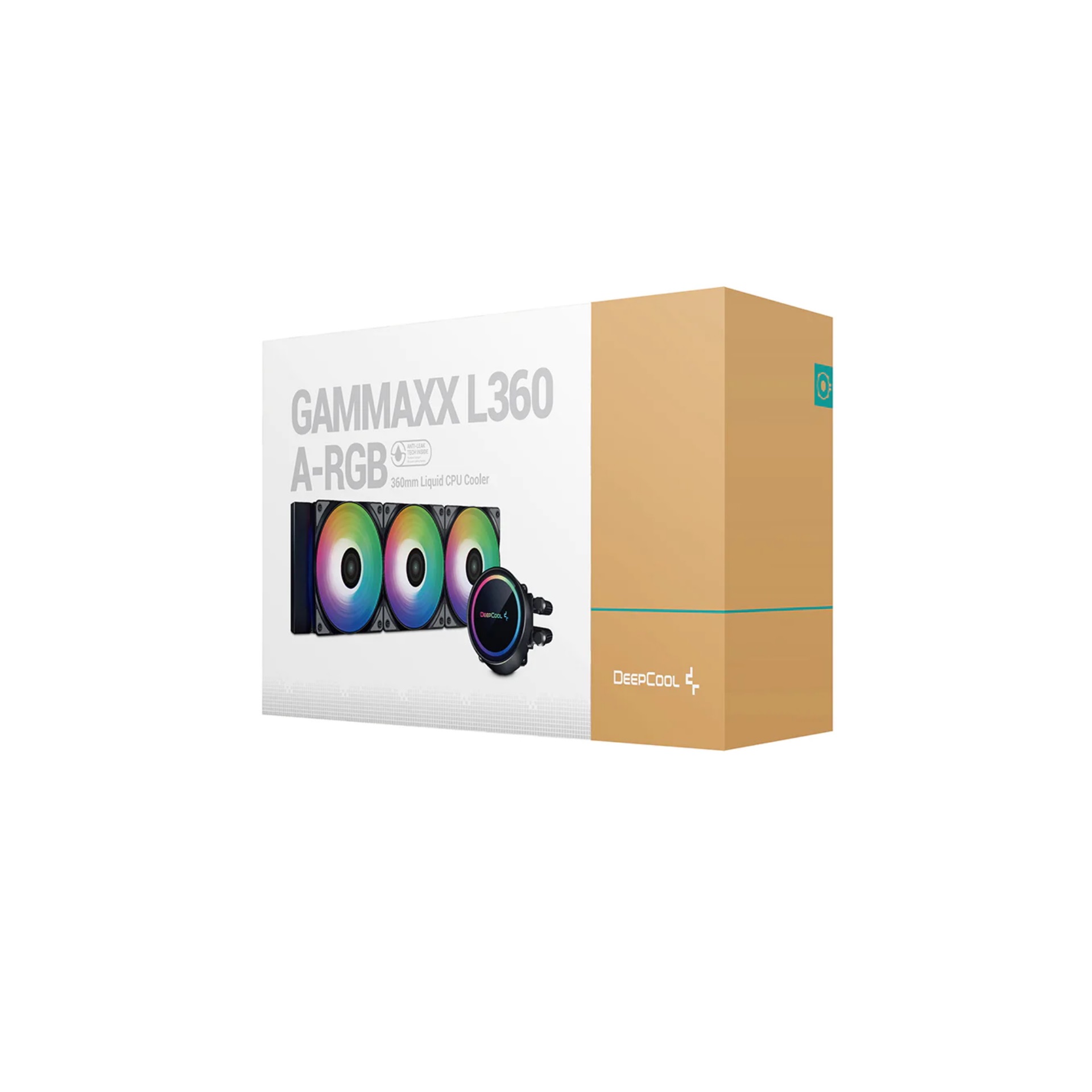 DeepCool GAMMAX L360 ARGB 250W Liquid Cooler 3 fan — 2