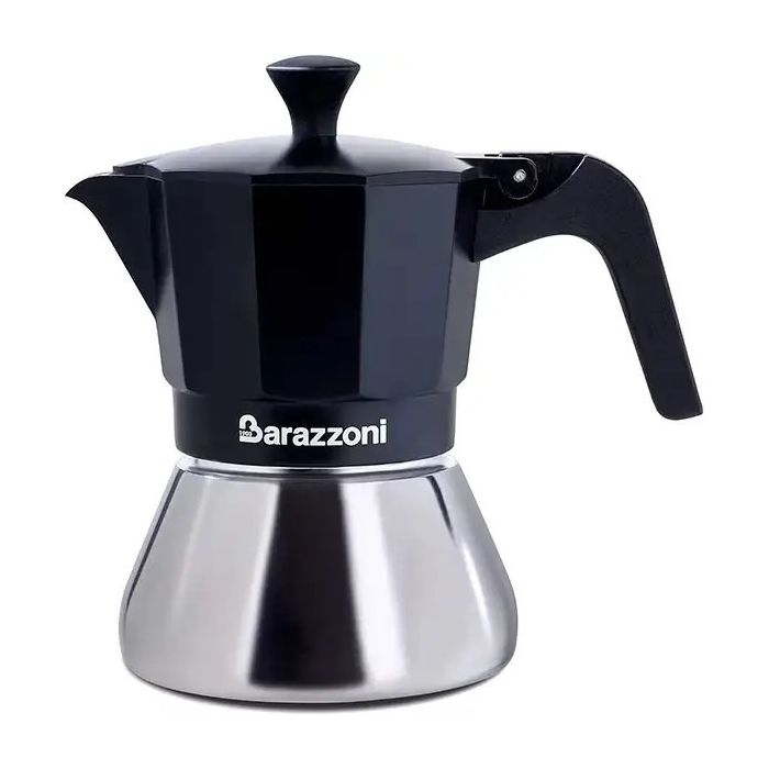 Barazzoni 83000510680 Coffee maker 6 cups inox