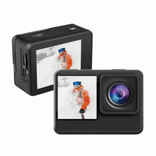 Porodo Lifestyle Waterproof 4K Action Camera 900mAh PD-4KACAM-BK — 4