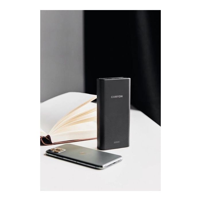 Canyon CNE-CPB2001B 20000 mah Powerbank BLK — 7
