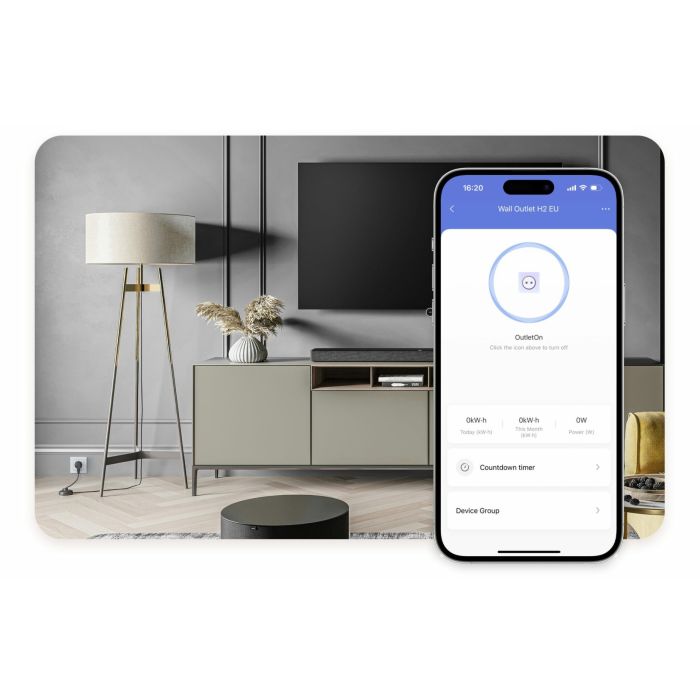 Aqara Smart wall Outlet H2 EU WP-P01D — 3