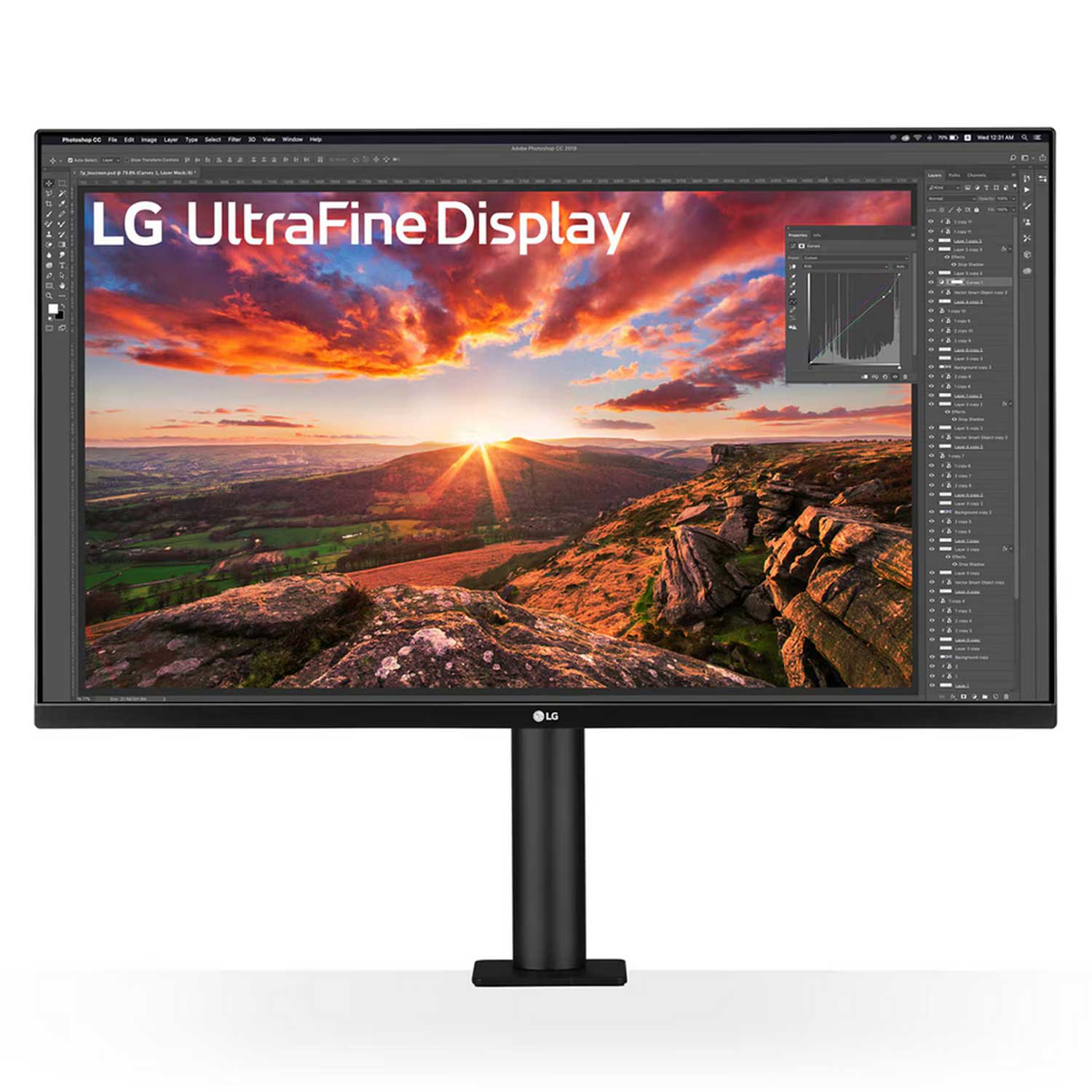 Monitor LG 32UN880K-B — 2