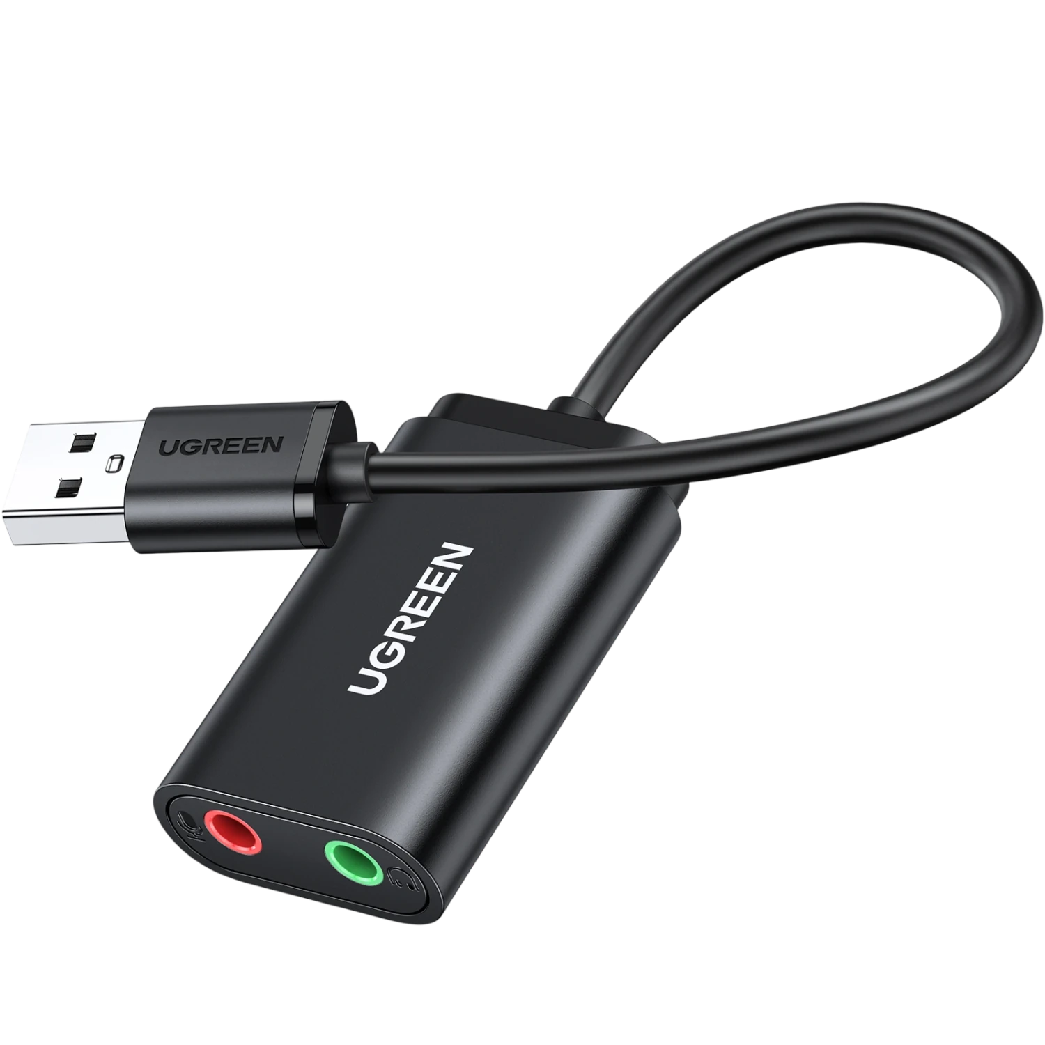 External sound adapter UGREEN USB 2.0 30724 — 2