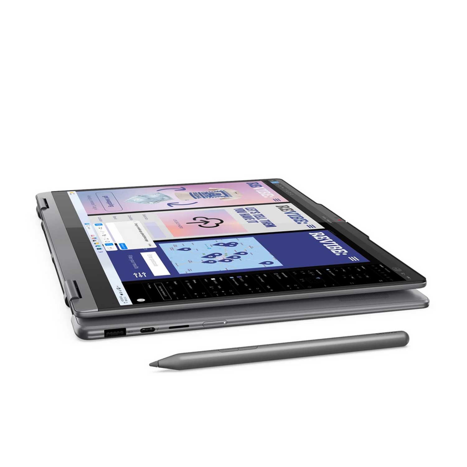 Notebook Yoga 7 2-in-1 14ILL10 Ultra 5-226V 14 OLED Touch Luna 83JQ003GRK — 8