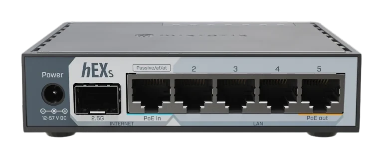 Router MIKROTIK E60iUGS hEX S — 2
