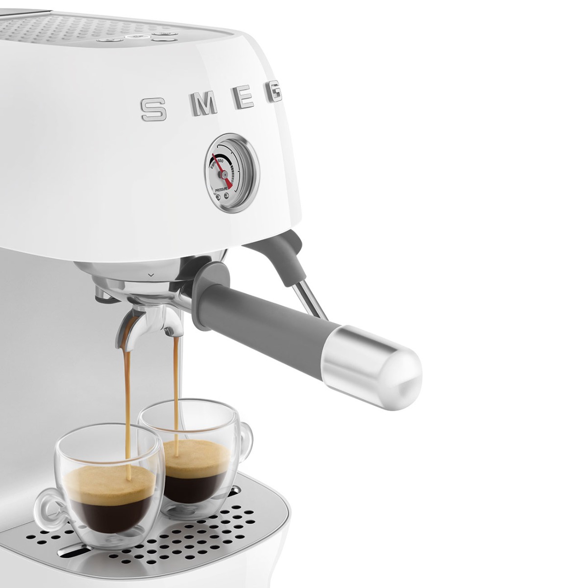 SMEG Manual espresso coffee machine with cold brew ECFO3WHUK — 4