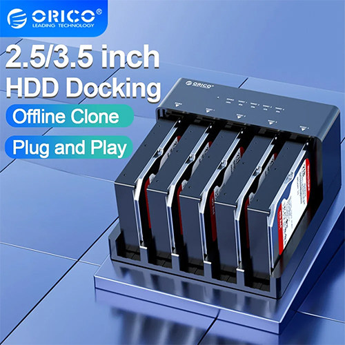 ORICO 6558US3-C 5 Bay USB 3.0 SATA — 2