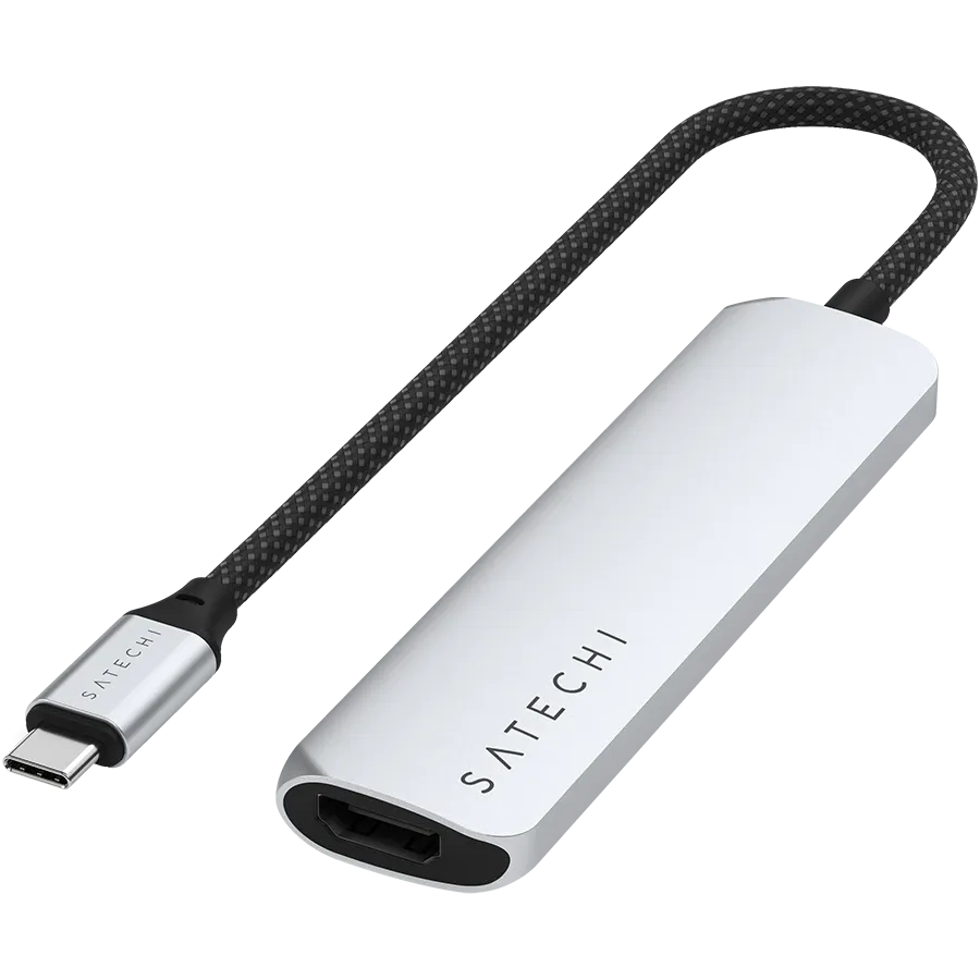 SATECHI 4-in-1 USB-C Slim Multiport Adapter 4K — 2