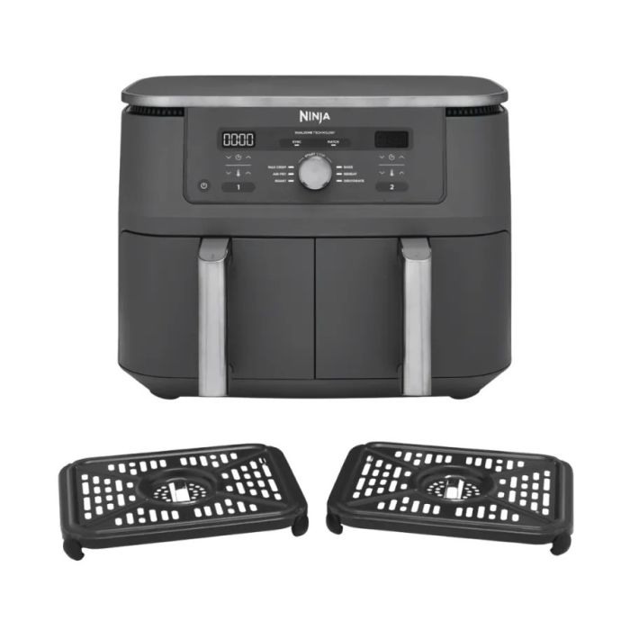 Ninja DZ400EU Air Fryer MAX 6-in-1 Dual Zone Air Fryer 9.5L — 7