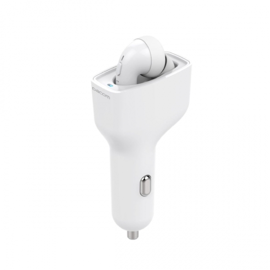 Dacom 7 Car Kit Bluetooth Headphone With Charger