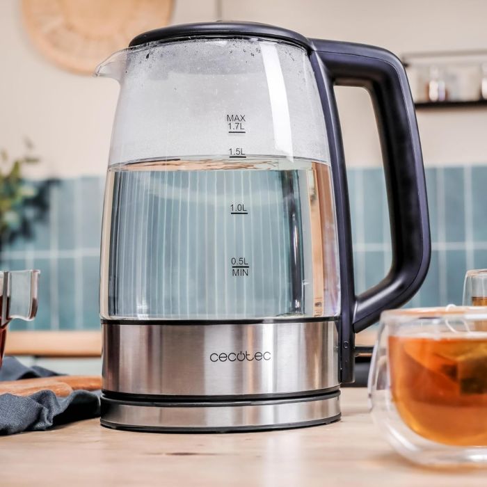 Cecotec 00170 Borosilicate glass kettle ThermoSense 340 1.7L — 3