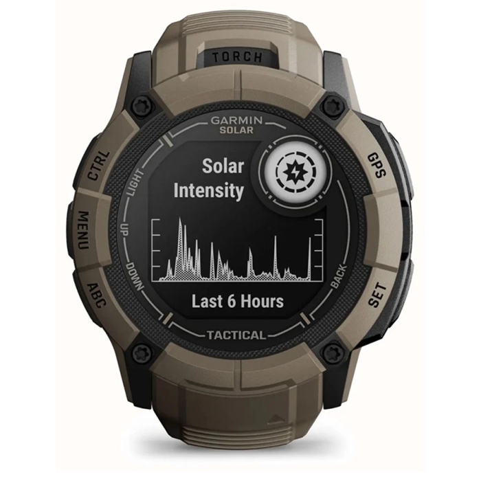 Instinct 2X Solar - Tactical Edition Coyote — 2