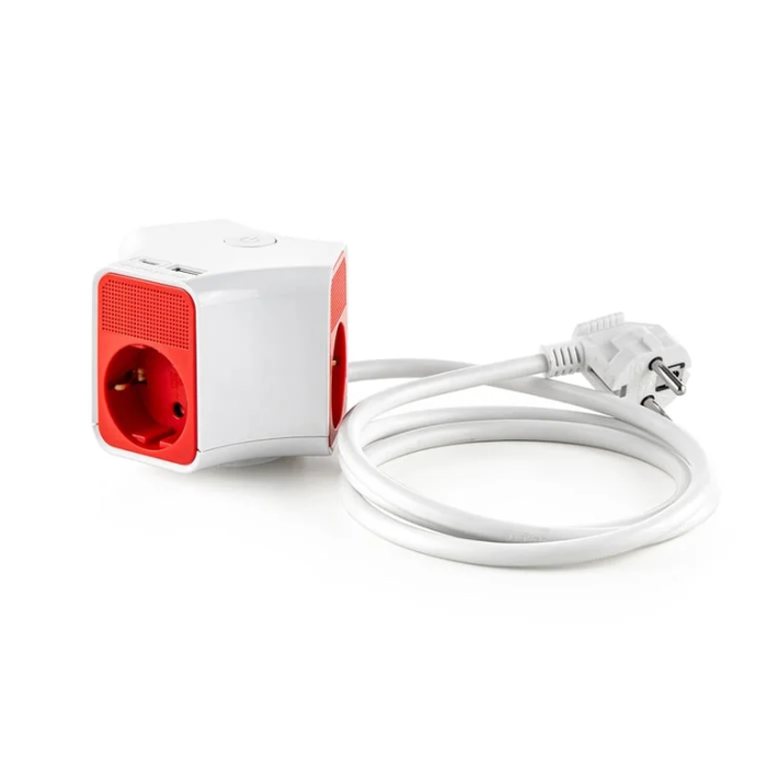 Muhler Portable Multiple Socket with 3-way Shuttered Outlets and 2-way USB-A and USB-C 1006118 — 5