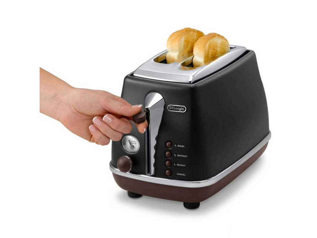 DeLonghi CTOV2103.BK Icona Vintage Toaster — 4