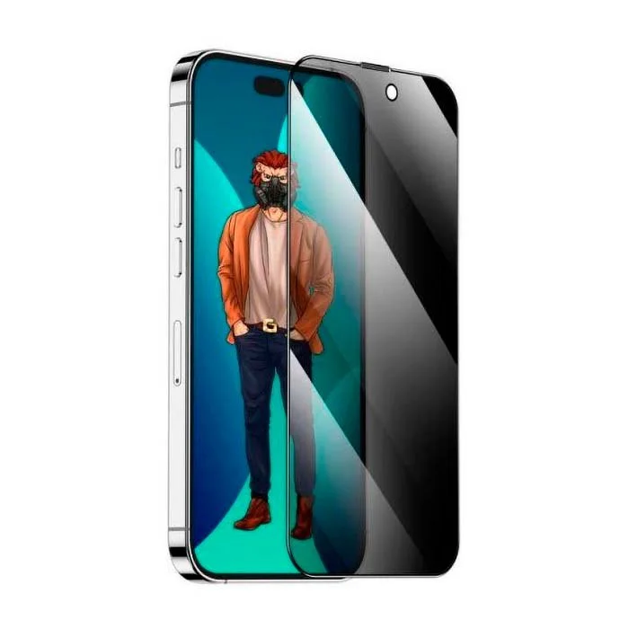 iPhone 14 Desert Privacy Round Edge Glass — 2