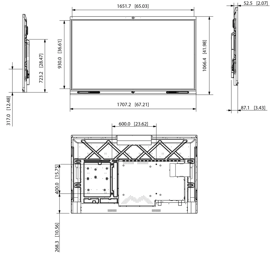 Touch Conference Whiteboard Dahua DHI‑LCH86‑ ‑B — 4