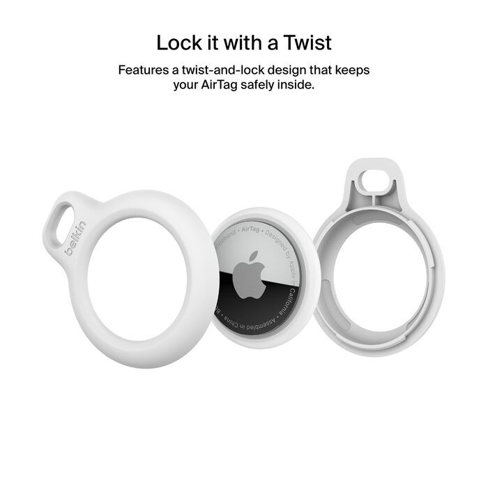 Belkin Secure Holder With Strap For AirTag - F8W974BTWHT — 2