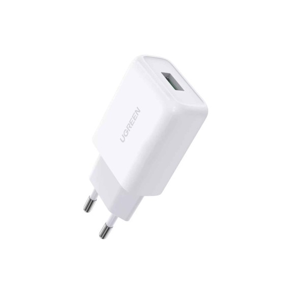 Power adapter UGREEN CD122 Fast Charging WH 10133 18W — 3