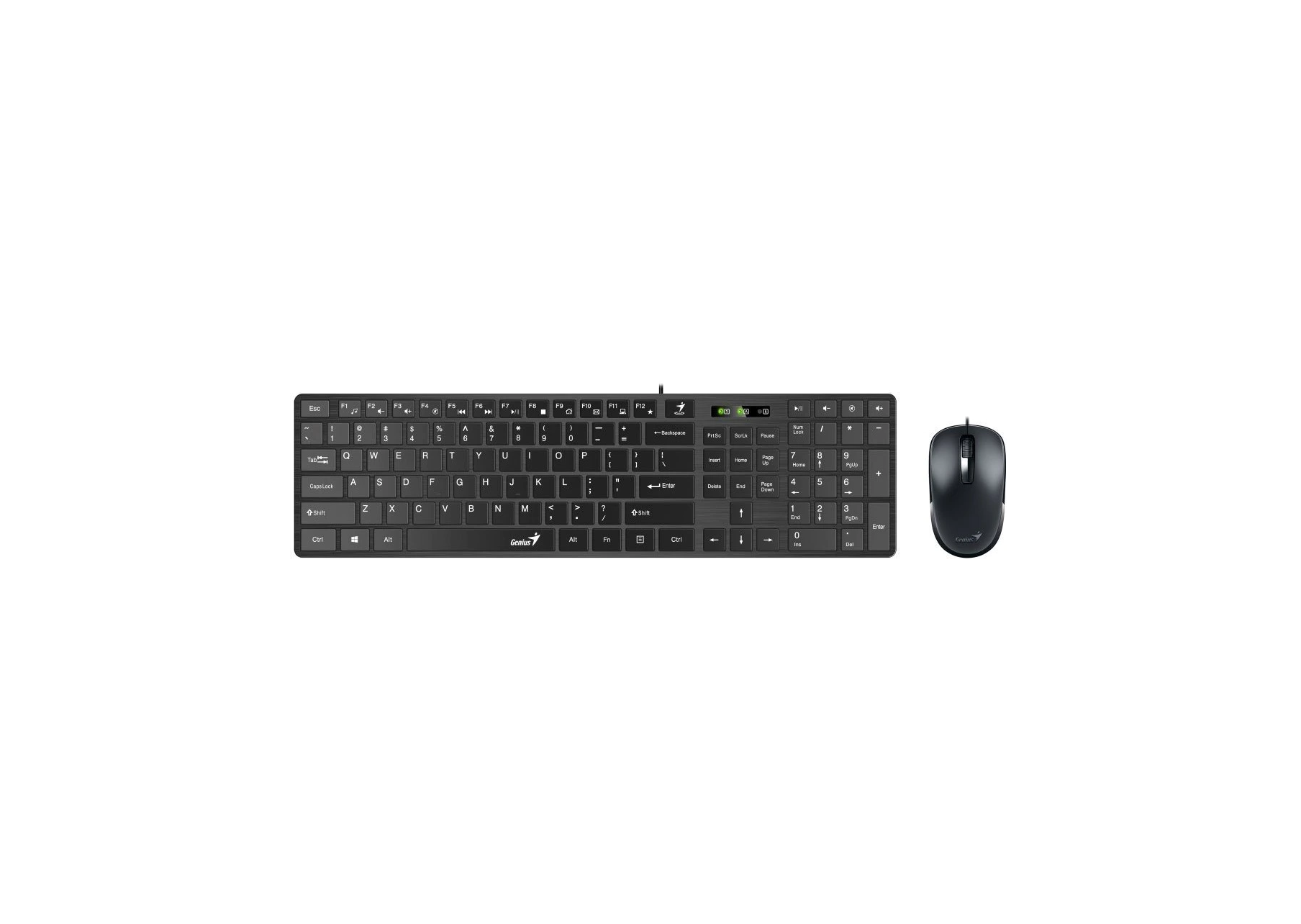 Клавиатура и мышь GENIUS SLIMSTAR C126 — 2