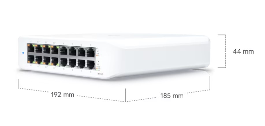 Switch UBIQUITI USW-Lite-16-POE — 4